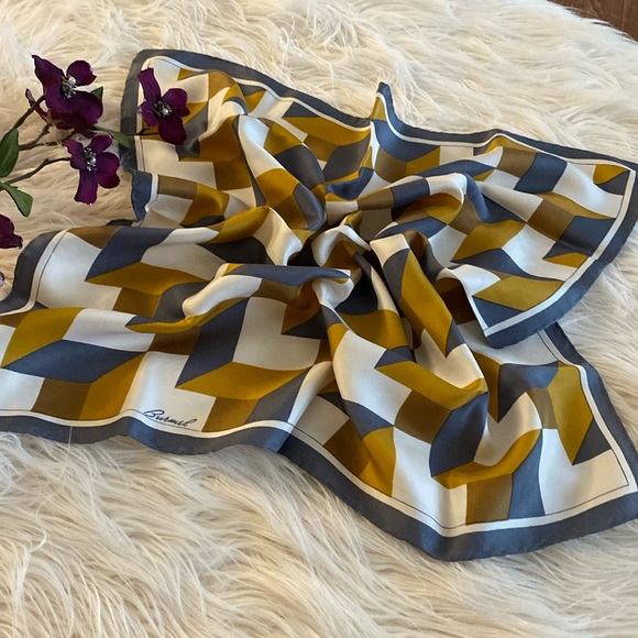 VINTAGE BURMEL scarf - Picture 4 of 10